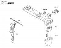 Bosch 3 603 A73 003 Psb 850-2 Re Percussion Drill 230 V / Eu Spare Parts